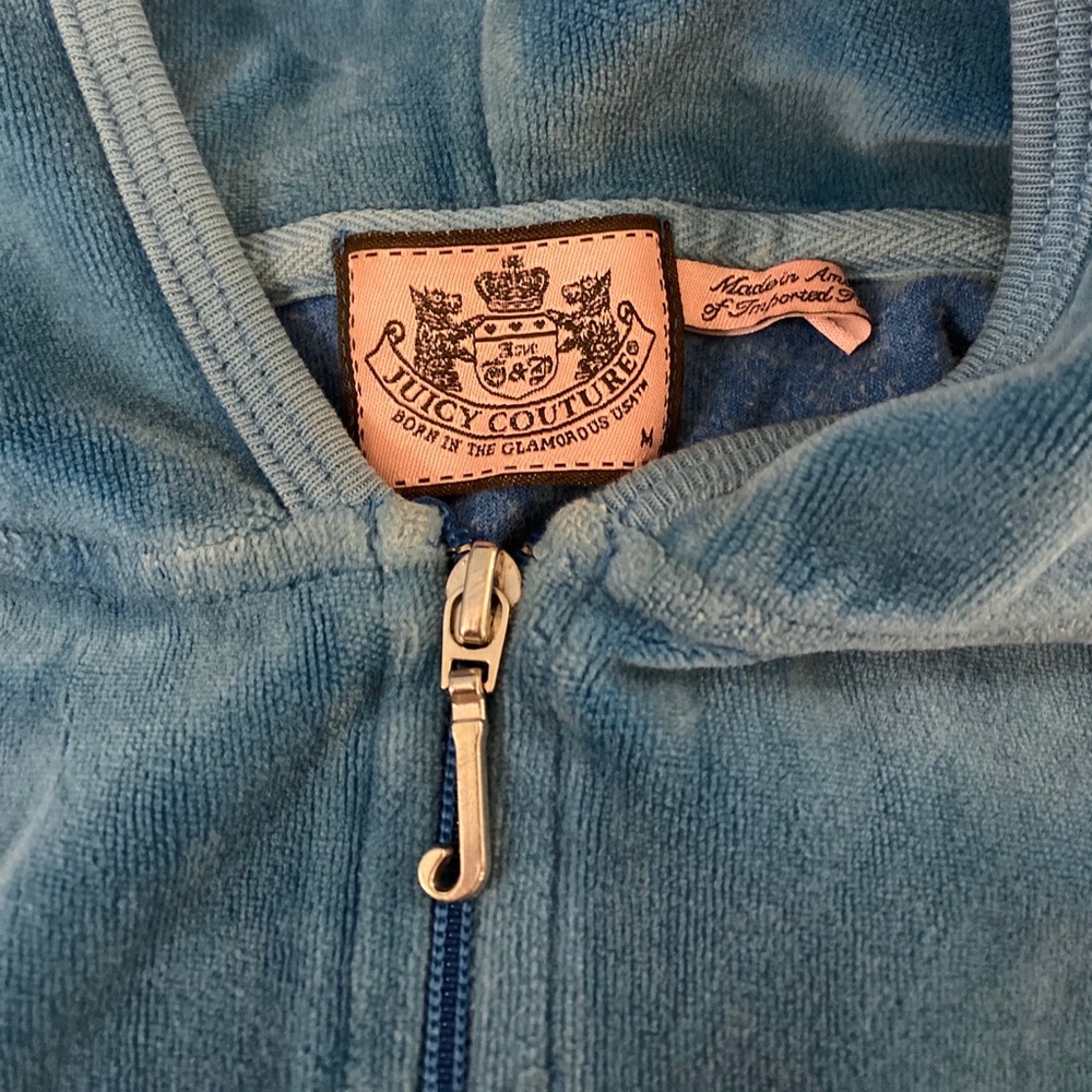 Vintage Juicy Couture Velvet Top